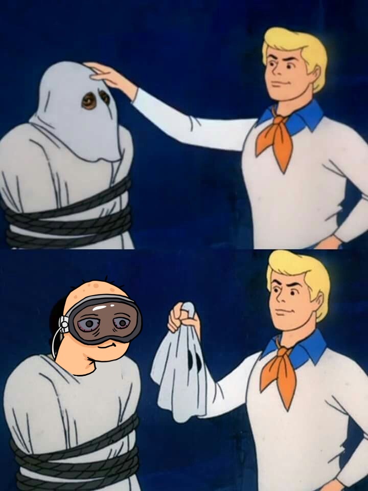 Scooby Doo mask reveal